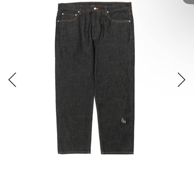 페치 스트레이드 데님 팬츠 인디고