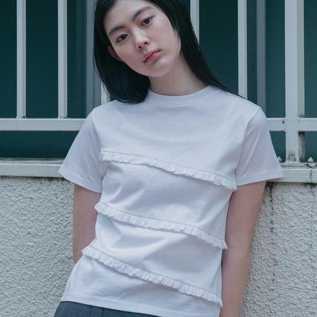 오헤시오 프릴반팔 새상품