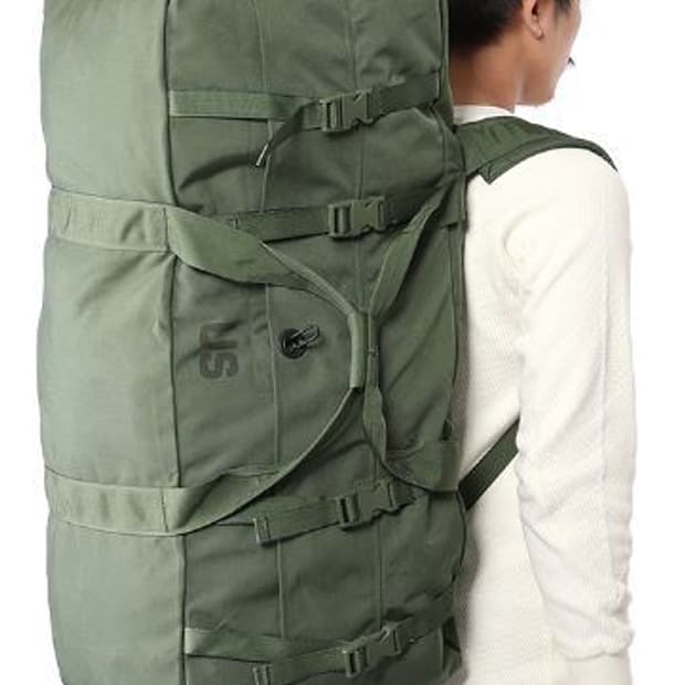 미군정품 신형더블백 A급 올리브