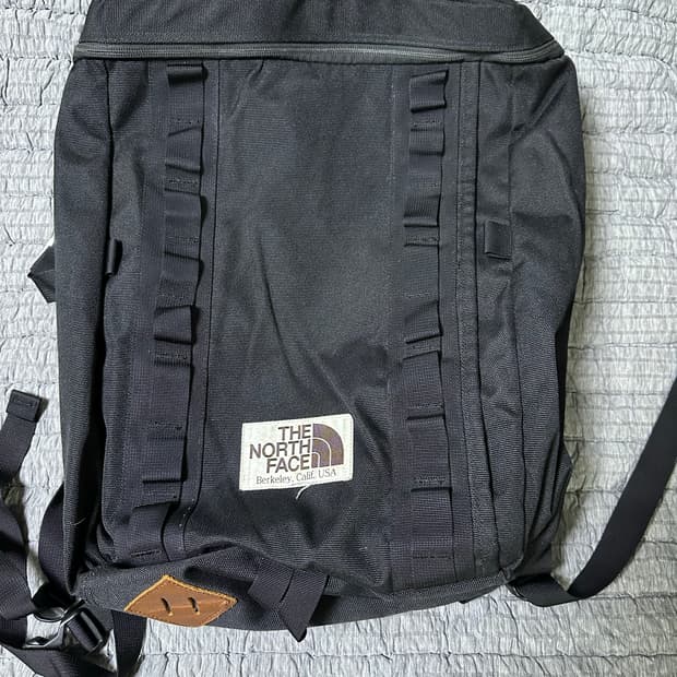 노스페이스 블랙 백팩 가방