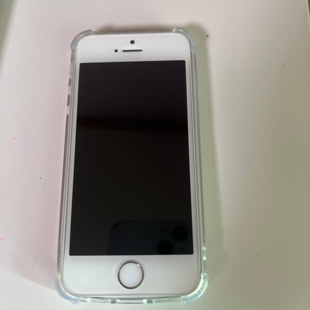아이폰 5s 실버 16기가