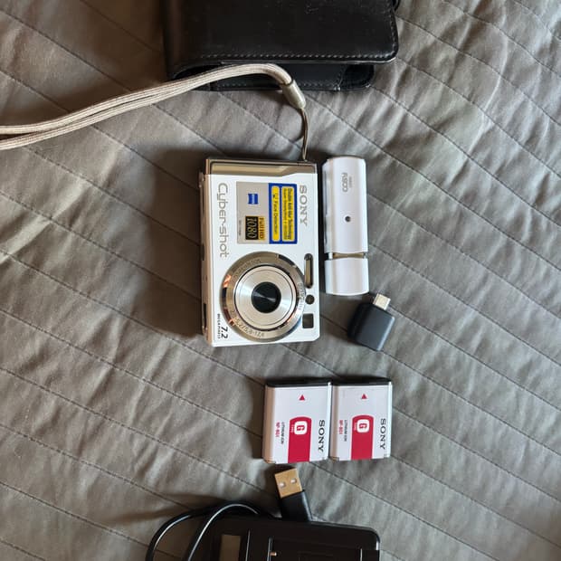 소니 사이버샷 dsc-w80
