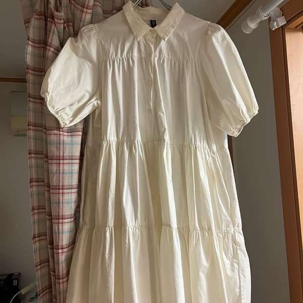 자라 베이비돌 퍼프소매 원피스 M