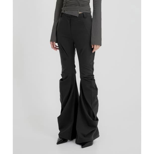 플레어업 드레이프 팬츠 부츠컷 슬랙스 3사이즈 새상품