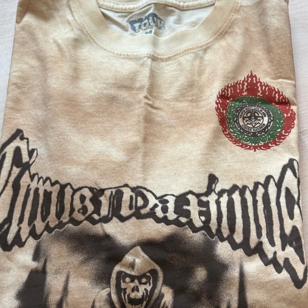 트래비스 스캇 머천 반팔 M