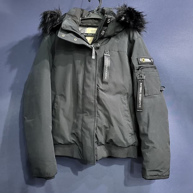 네셔널지오그래픽 덕다운 항공패딩