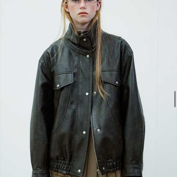 유센틱 에코 레더 블루종