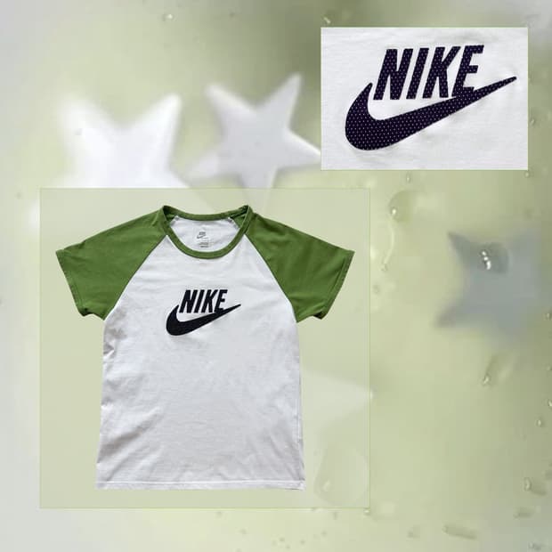 Nike 1/2 T-Shirt .☘︎ ݁˖
