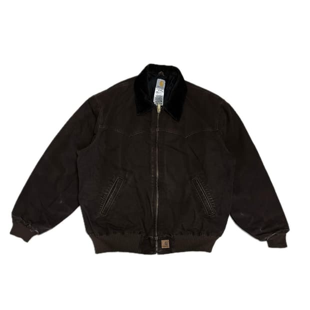 10s 칼하트 J14 산타페 자켓 다크브라운