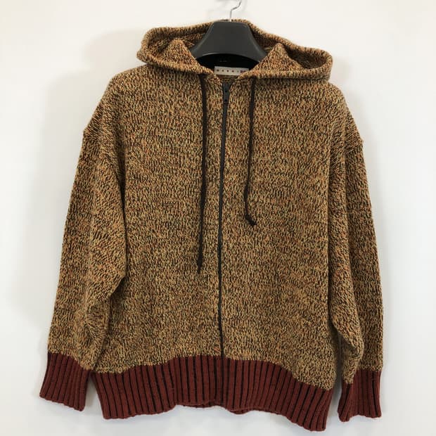 유니클로 마르니 니트 후드집업 L