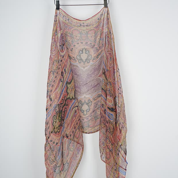  ETRO paisley sheer scarf