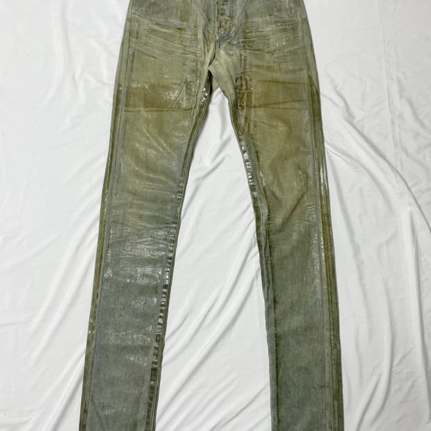 Dior homme ss04 blue claire denim
