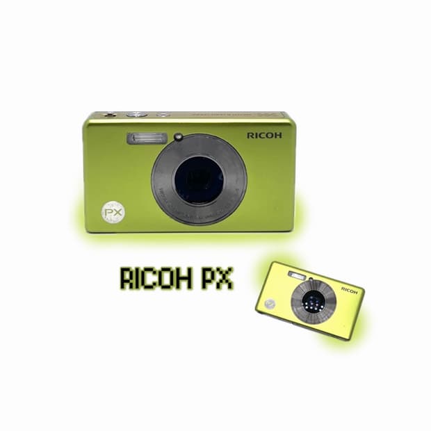 작례🫧𖠳ᐝ리코 RICOH PX 라임••🍋‍🟩