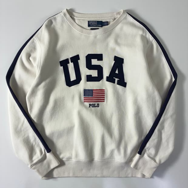 Polo 폴로 랄프로렌 00‘s 올림픽USA 스웻맨투맨