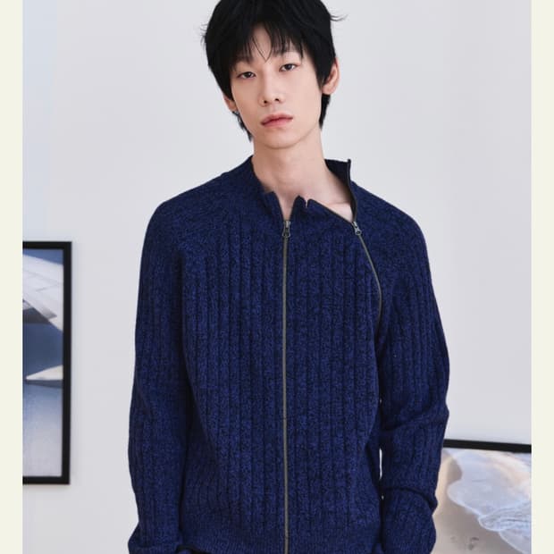 (새상품) 웨이비니스 다이애그널 풀집업 2