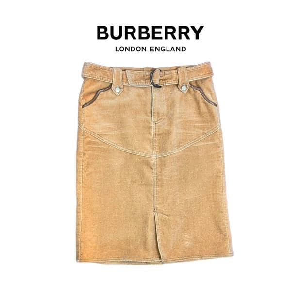 버버리 블루라벨 스커트