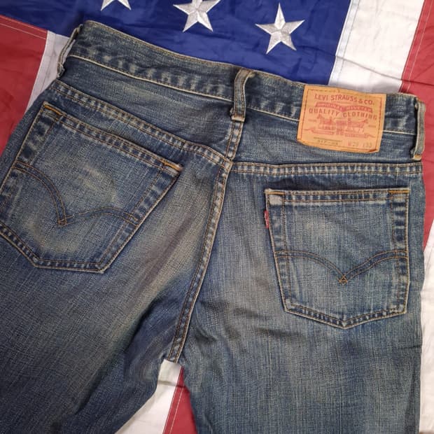 오리지날 일본판 리바이스 517 부츠컷 데님진