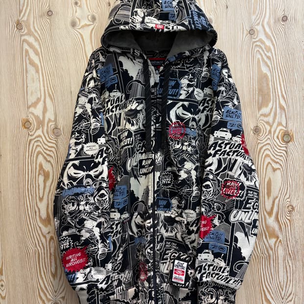 00s 에코 언리미티드 그래픽 후드점퍼