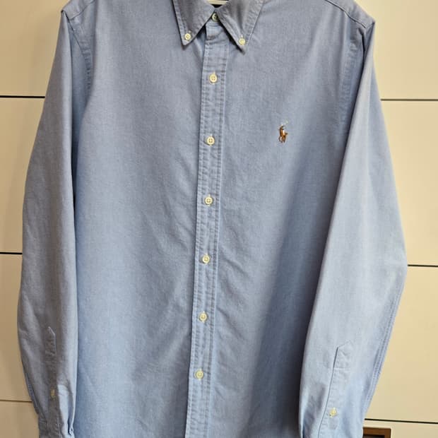 폴로 랄프로렌 클레식핏 신형 연블루 옥스포드 셔츠