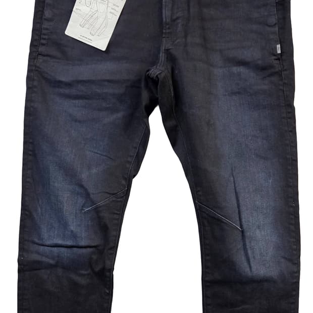 G-STAR D-STAQ 네이비 데님 스판 팬츠(W30/L30)