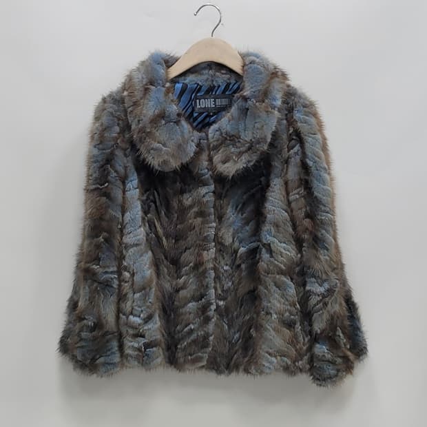 정욱준 디자이너 LONE 밍크 숏 코트 / 여 S
