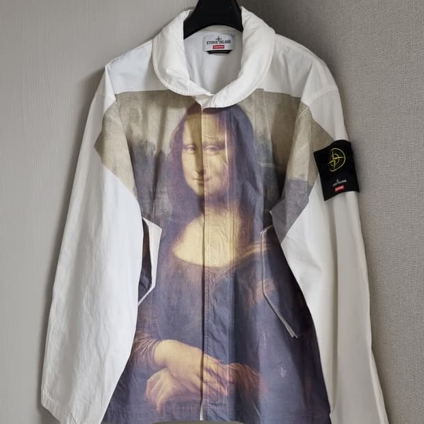 슈프림 x 스톤아일랜드 코듀라 쉘 모나리자 자켓