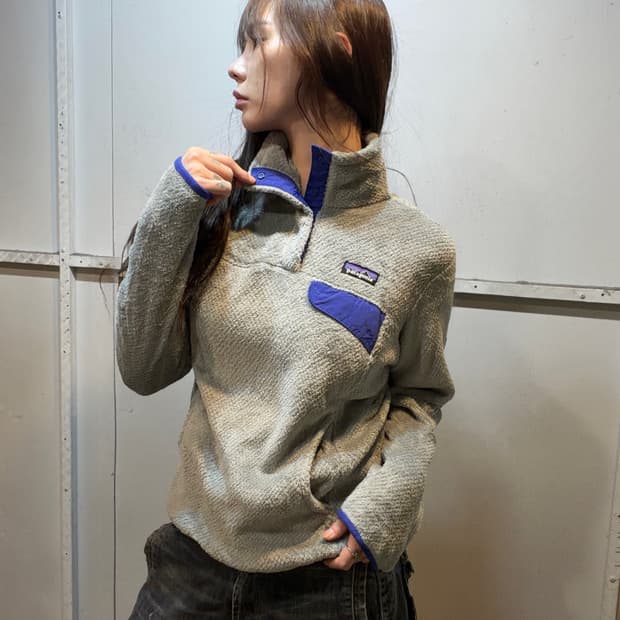 90s PATAGONIA synchilla gray fleece 