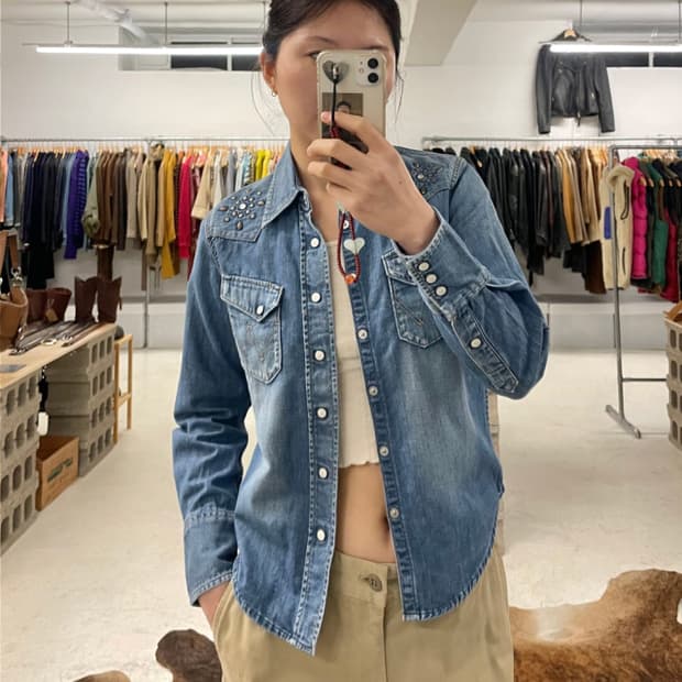 WRANGLER 잼스톤 웨스턴 셔츠