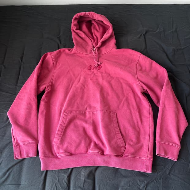 (M) 갭 버건디 후디