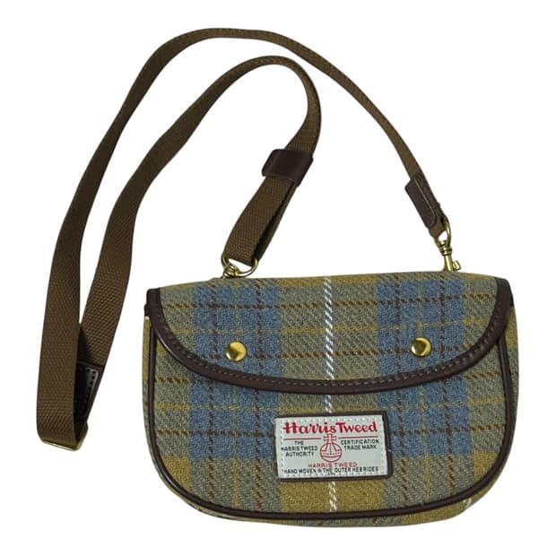 [Harris Tweed] 해리스 트위드 체크 크로스백