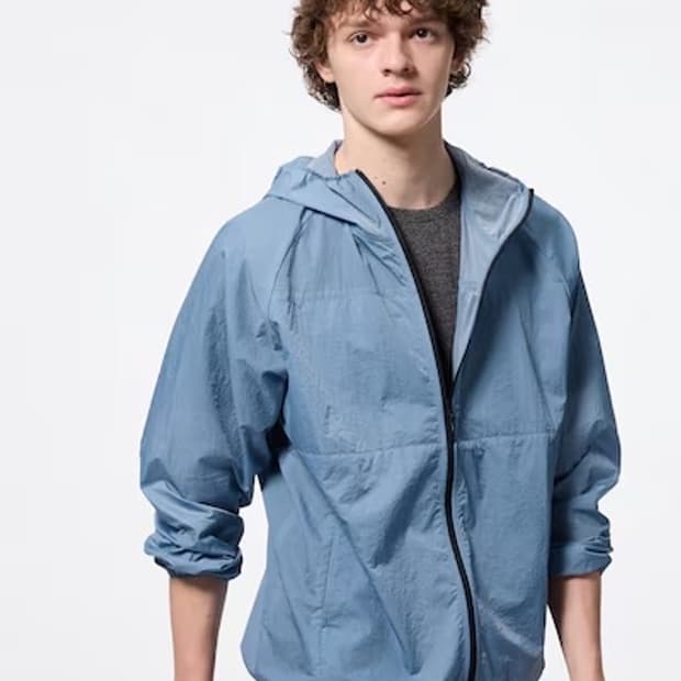 [L] GU포켓터블 라이트 나일론 재킷 바람막이