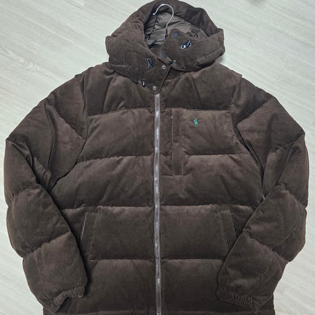 폴로 코듀로이 패딩 브라운
- XL 사이즈