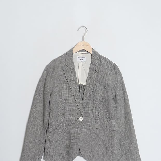 UQ x INES DE LA FRESSANGE Linen Blazer