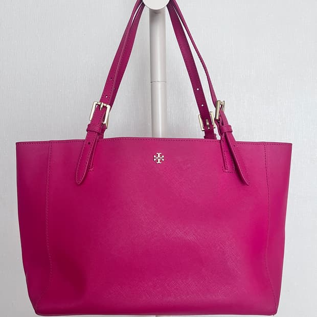 Tory Burch Emerson Tote in Hot Pink