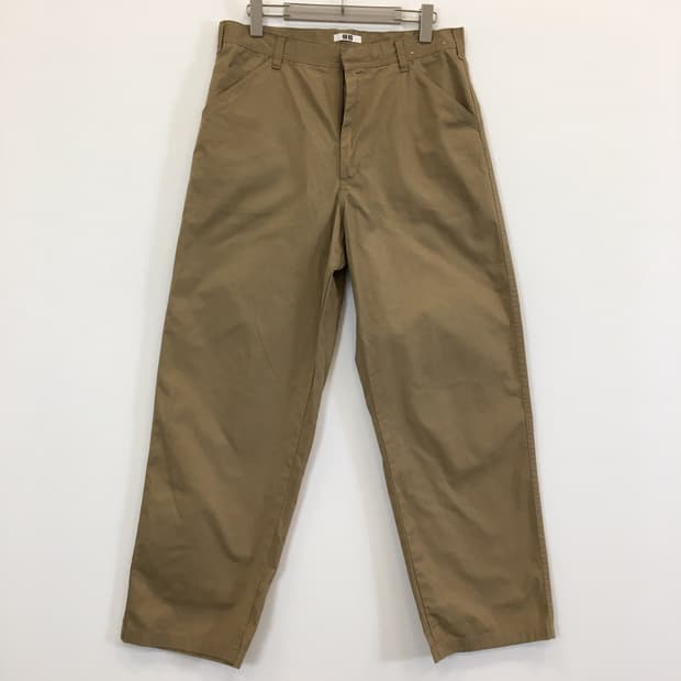 유니클로U 와이드 치노팬츠 31 인치 