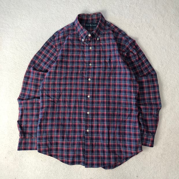 폴로랄프로렌 체크셔츠