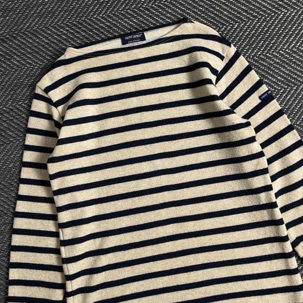 세인트제임스 단가라 램스울 스웨터y 3077