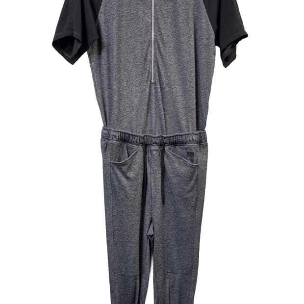 G-STAR반팔 멜란지 그레이 점프수트