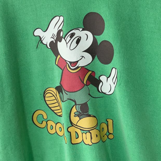 [FREE] 디즈니 미키마우스 피그먼트워싱 맨투맨