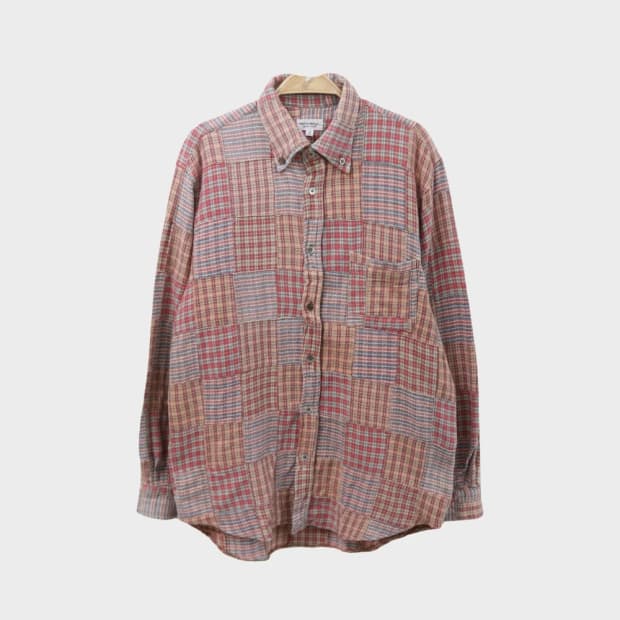 TAKESHI YAJIMA 체크 셔츠 66524