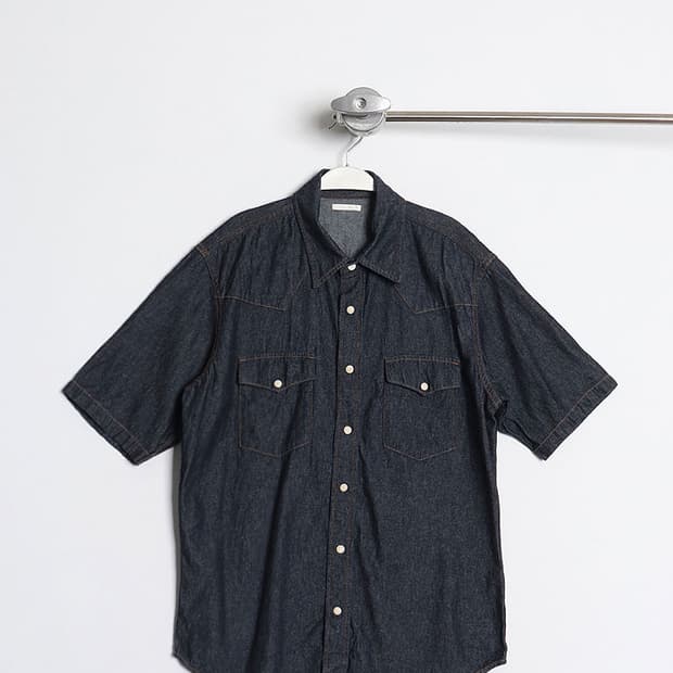 G U Denim Western Shirts