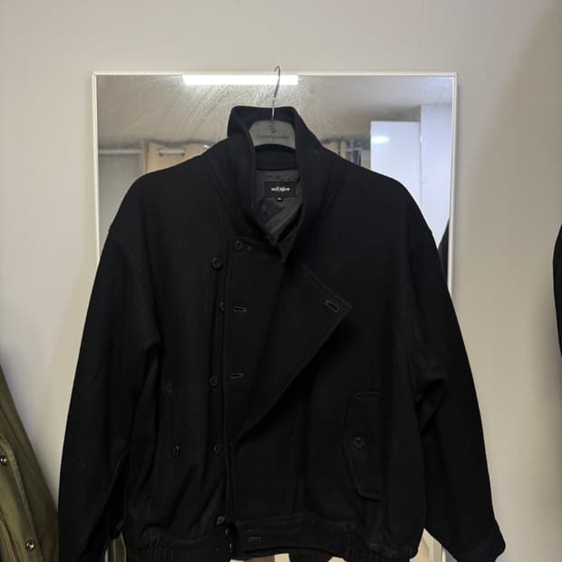 일본 빈티지 모직 코트 자켓