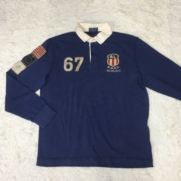 폴로 워시드 럭비티셔츠 CC23
