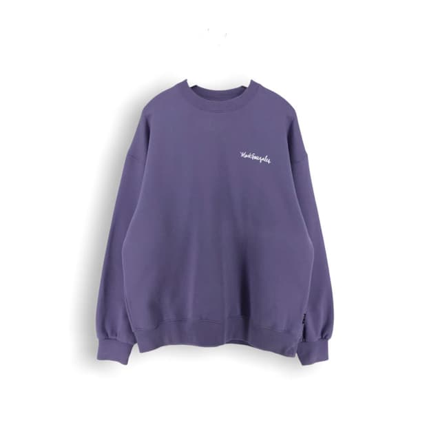 마크곤잘레스 베이직 로고 맨투맨 퍼플