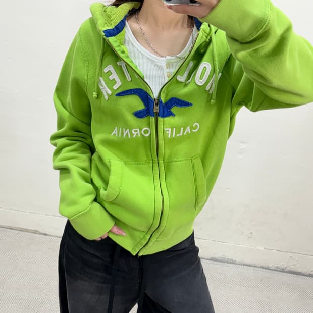 홀리스터 후드집업