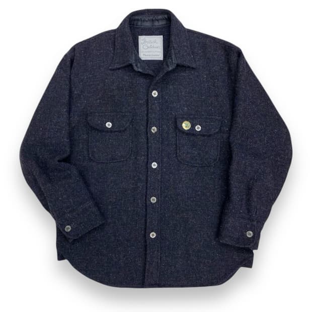 (95) 헤리스 트위드 X 브리티쉬 울 셔츠