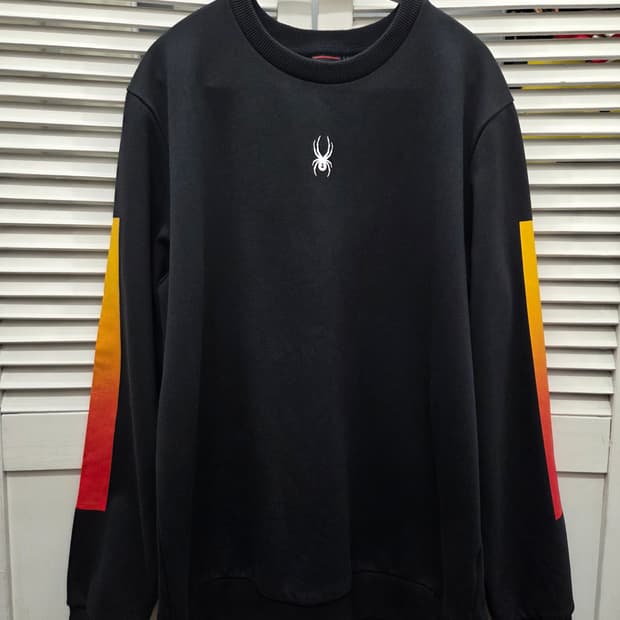 스파이더 기모 맨투맨