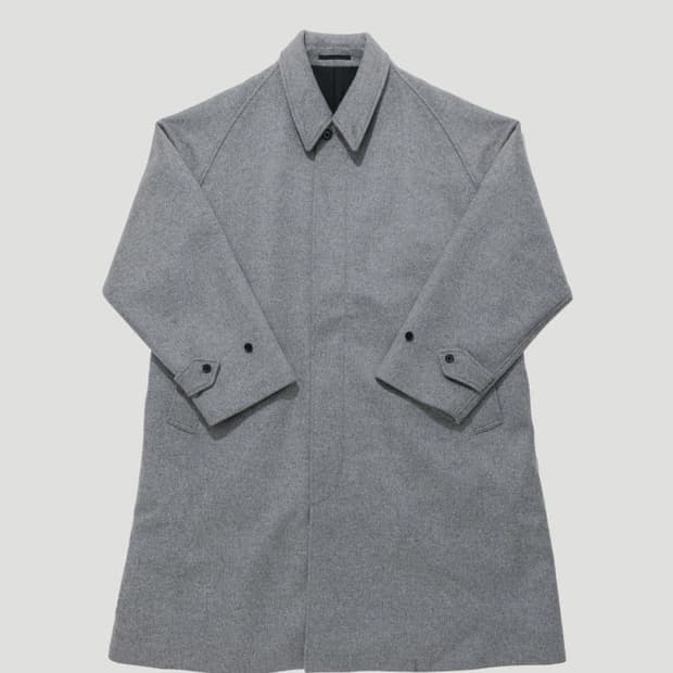 캡틴선샤인 워커코트 캐시미어 탑 그레이 5 새상품