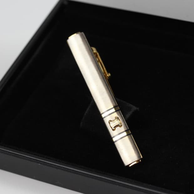 셀린느 A-등급 5cm 명품 넥타이핀 빈티지