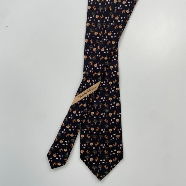 페레가모(Ferragamo) 명품 정품 넥타이 8.7cm